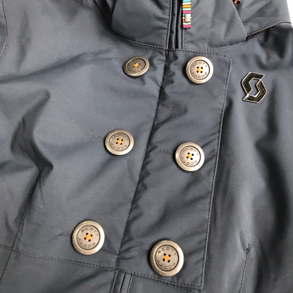Scott Navy and Orange Ski/Snowboard Jacket - Picture 2 of 7